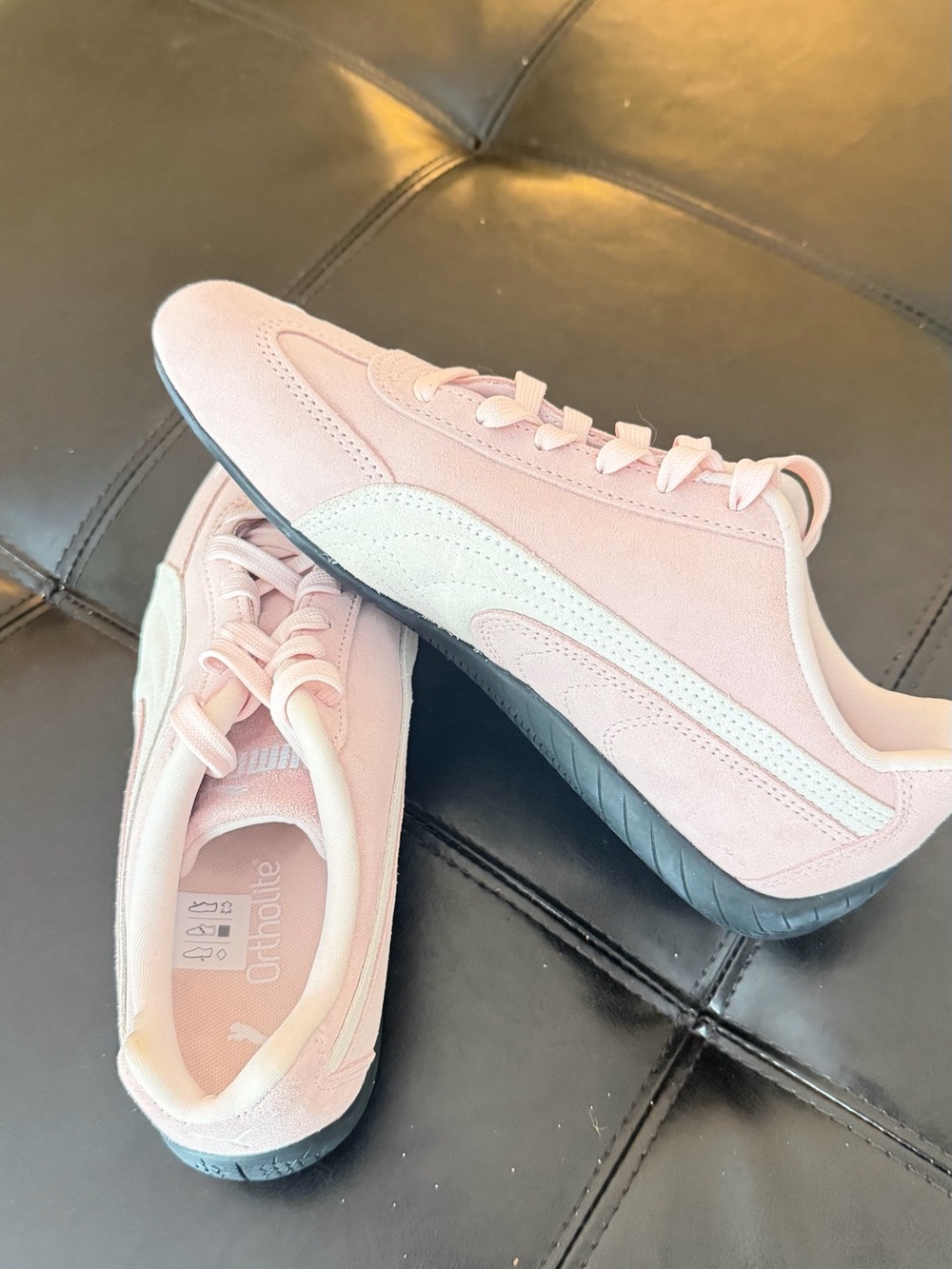 Women’s Puma Speedcat Athletic Pink-White SZ 8. New/never worn - Picture 2 of 9